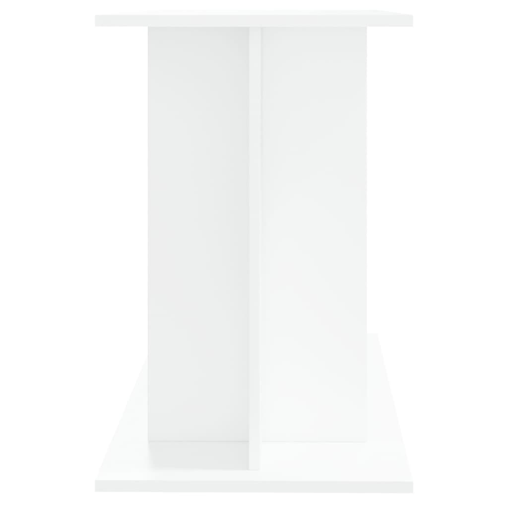 Aquarium Stand White 100x40x60 cm Engineered Wood