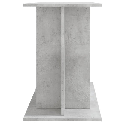 Aquarium Stand Concrete Grey 100x40x60 cm Engineered Wood