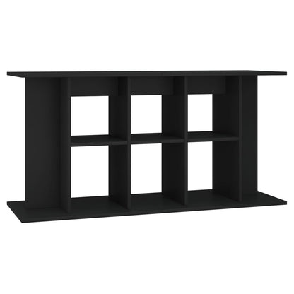 Aquarium Stand Black 120x40x60 cm Engineered Wood