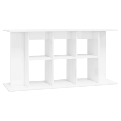 Aquarium Stand High Gloss White 120x40x60 cm Engineered Wood