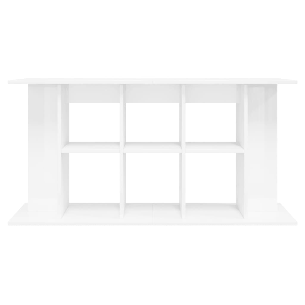 Aquarium Stand High Gloss White 120x40x60 cm Engineered Wood