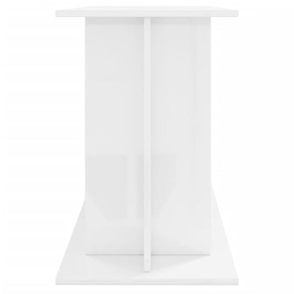 Aquarium Stand High Gloss White 120x40x60 cm Engineered Wood