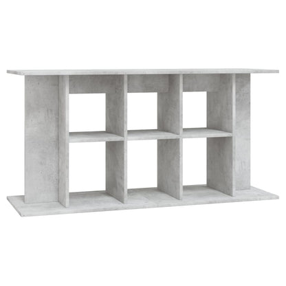 Aquarium Stand Concrete Grey 120x40x60 cm Engineered Wood