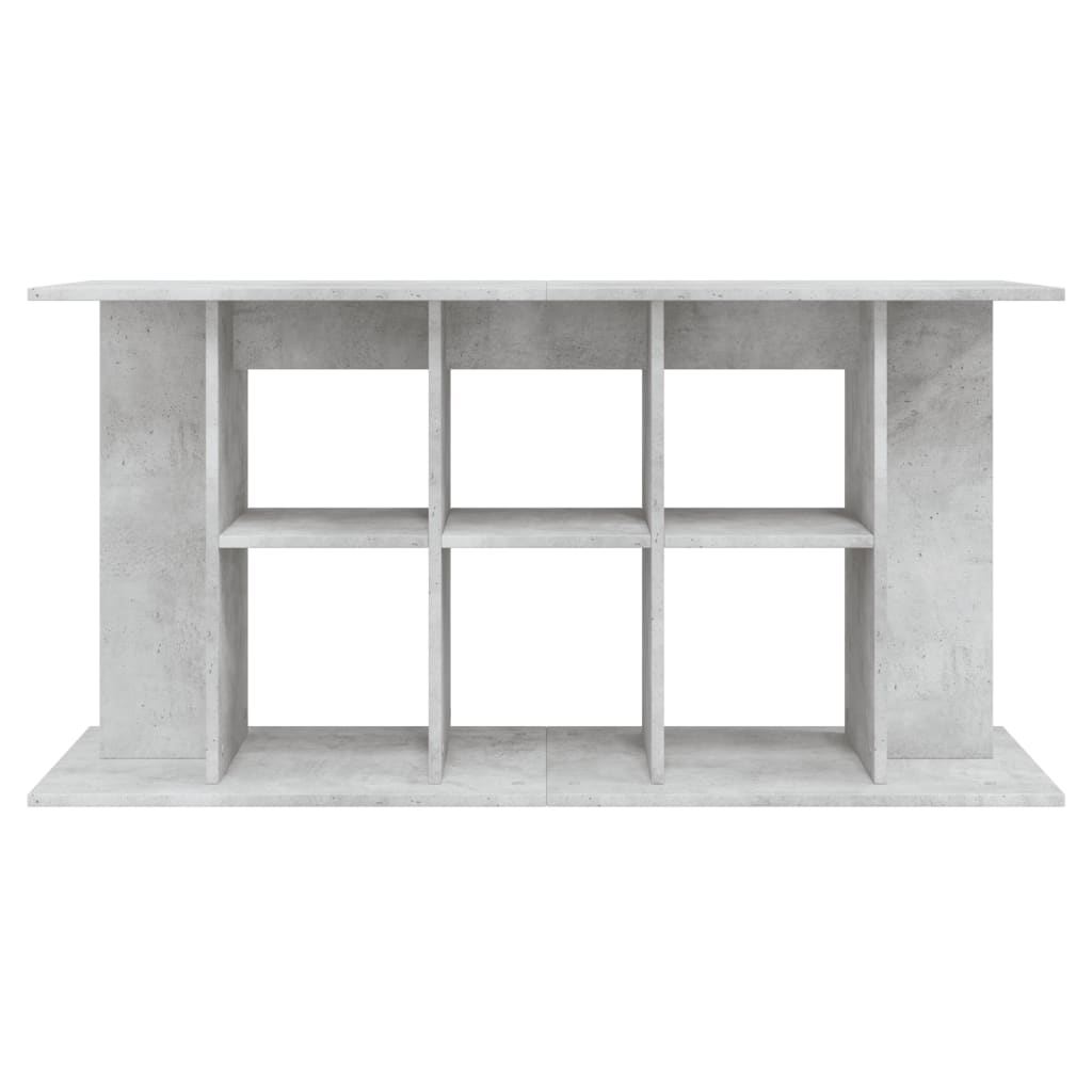 Aquarium Stand Concrete Grey 120x40x60 cm Engineered Wood