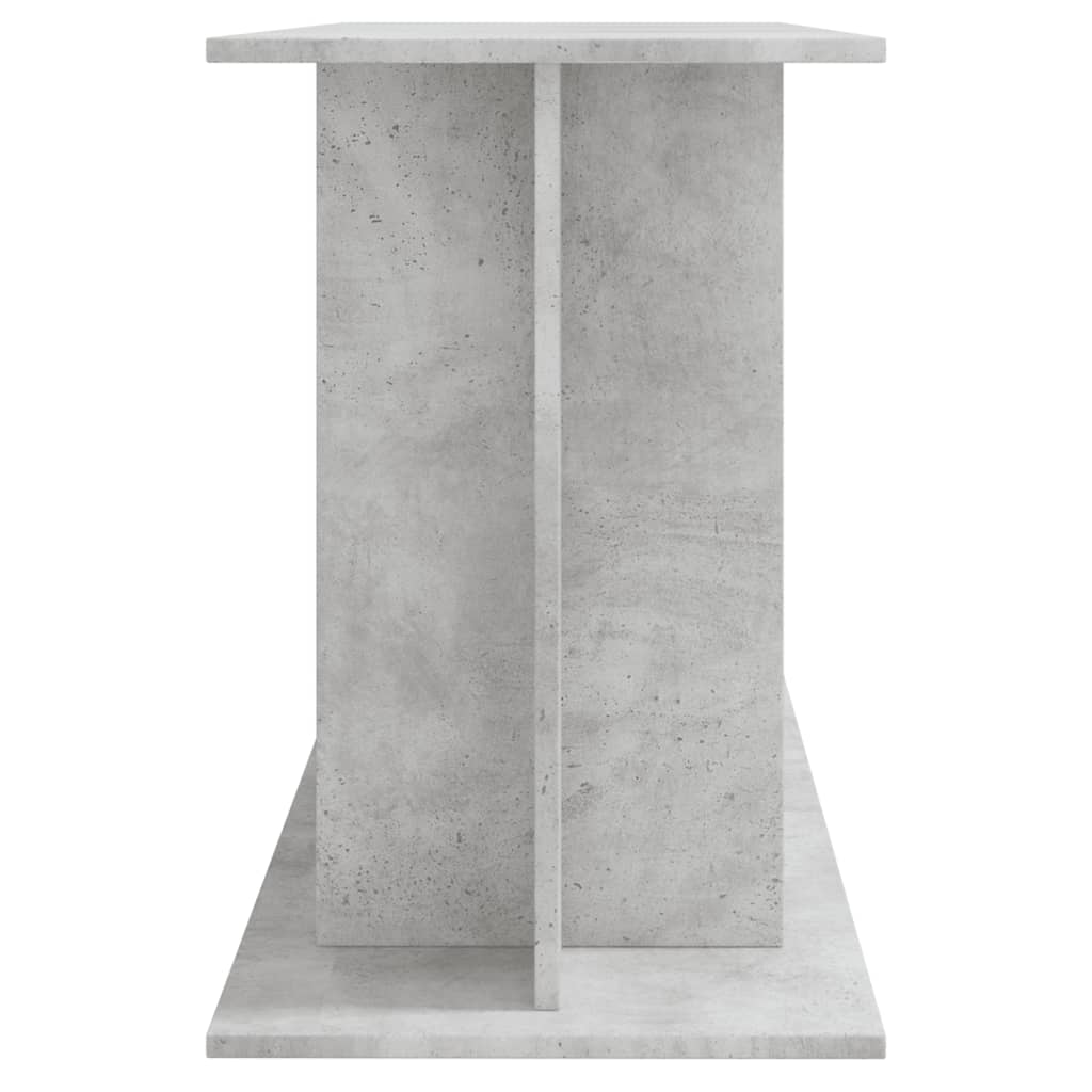 Aquarium Stand Concrete Grey 120x40x60 cm Engineered Wood