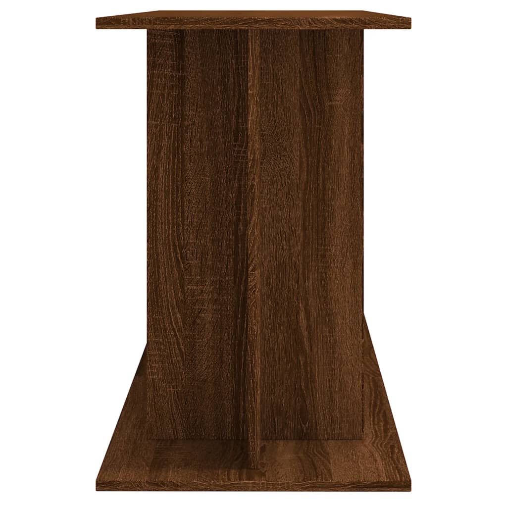 Aquarium Stand Brown Oak 120x40x60 cm Engineered Wood