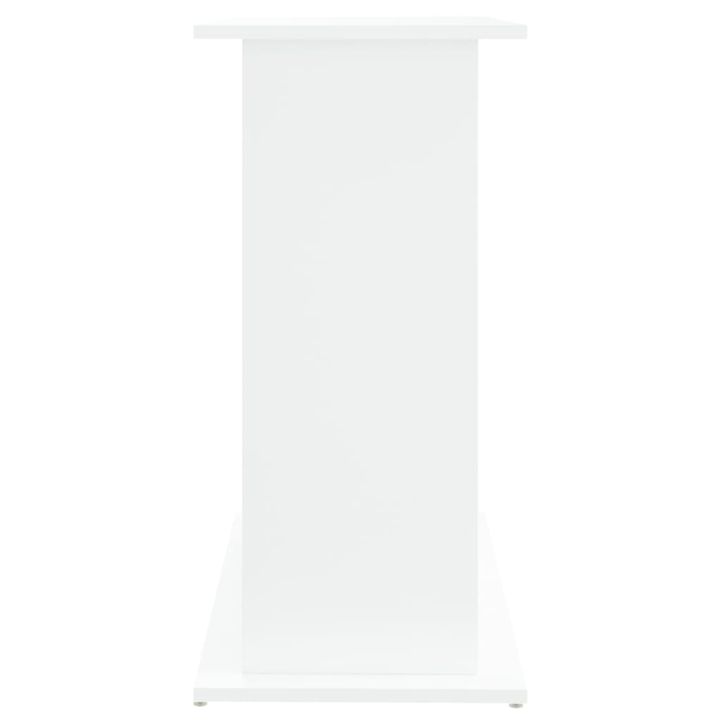 Aquarium Stand White 81x36x73 cm Engineered Wood