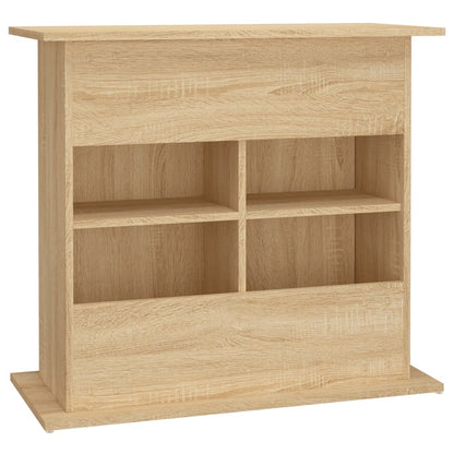 Aquarium Stand Sonoma Oak 81x36x73 cm Engineered Wood