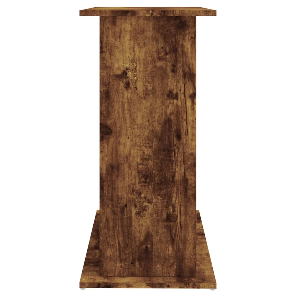 Aquarium Stand Smoked Oak 81x36x73 cm Engineered Wood