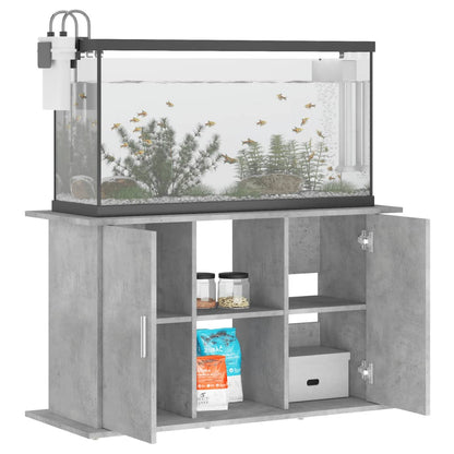 Aquarium Stand Concrete Grey 101x41x58 cm Engineered Wood