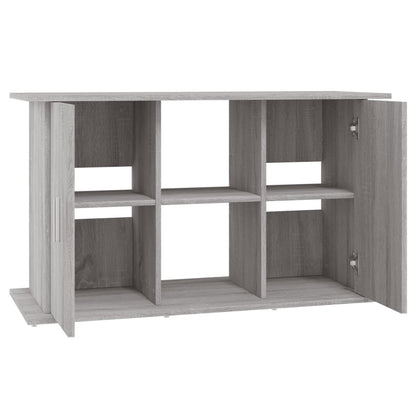 Aquarium Stand Grey Sonoma 101x41x58 cm Engineered Wood