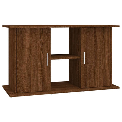 Aquarium Stand Brown Oak 101x41x58 cm Engineered Wood