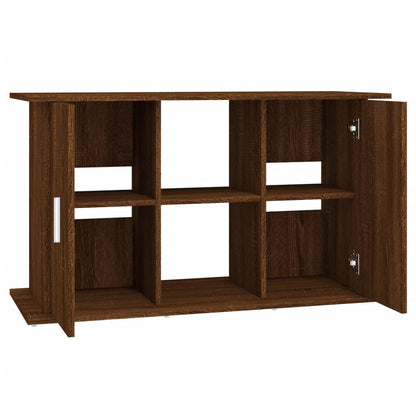 Aquarium Stand Brown Oak 101x41x58 cm Engineered Wood