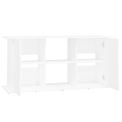 Aquarium Stand White 121x41x58 cm Engineered Wood