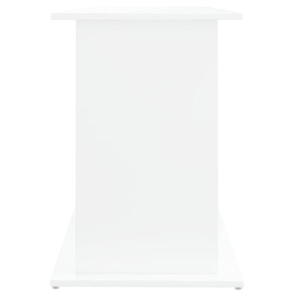 Aquarium Stand White 121x41x58 cm Engineered Wood