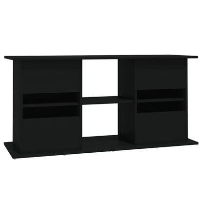 Aquarium Stand Black 121x41x58 cm Engineered Wood