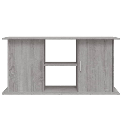 Aquarium Stand Grey Sonoma 121x41x58 cm Engineered Wood