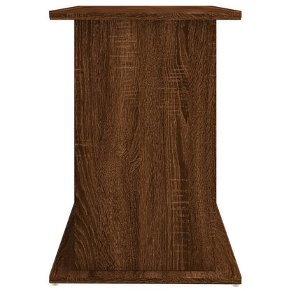 Aquarium Stand Brown Oak 121x41x58 cm Engineered Wood