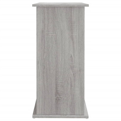 Aquarium Stand Grey Sonoma 81x36x73 cm Engineered Wood