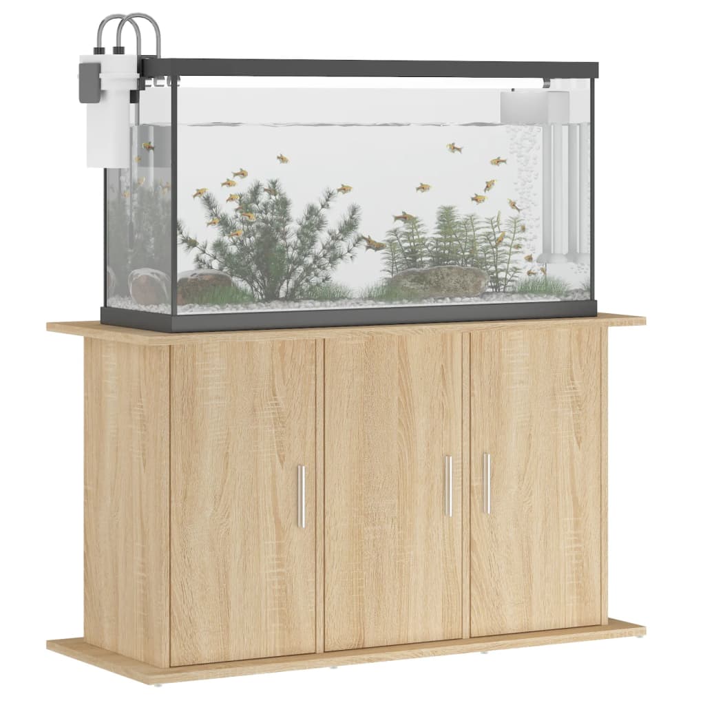 Aquarium Stand Sonoma Oak 101x41x58 cm Engineered Wood