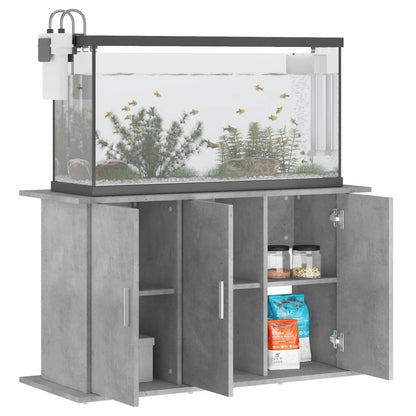 Aquarium Stand Concrete Grey 101x41x58 cm Engineered Wood