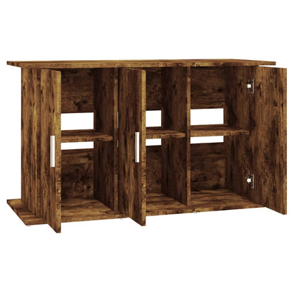 Aquarium Stand Smoked Oak 101x41x58 cm Engineered Wood