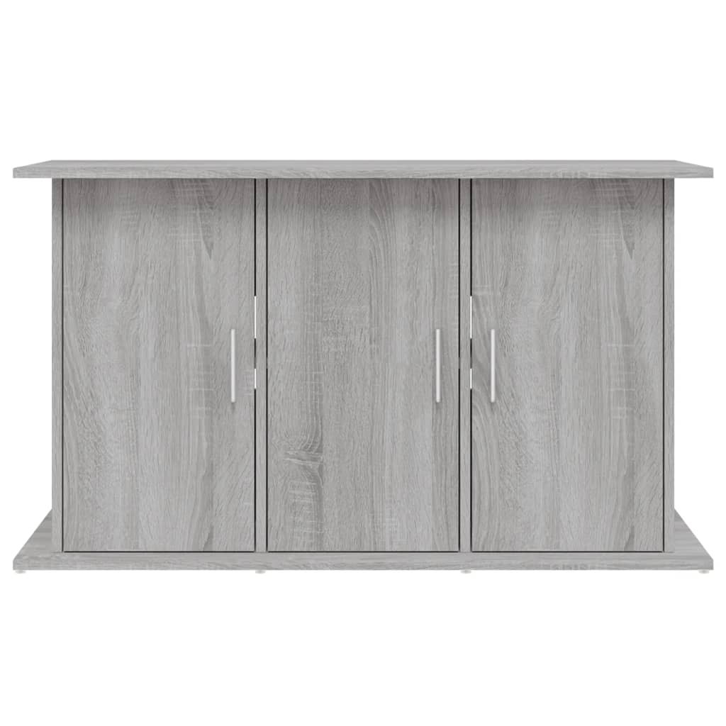 Aquarium Stand Grey Sonoma 101x41x58 cm Engineered Wood