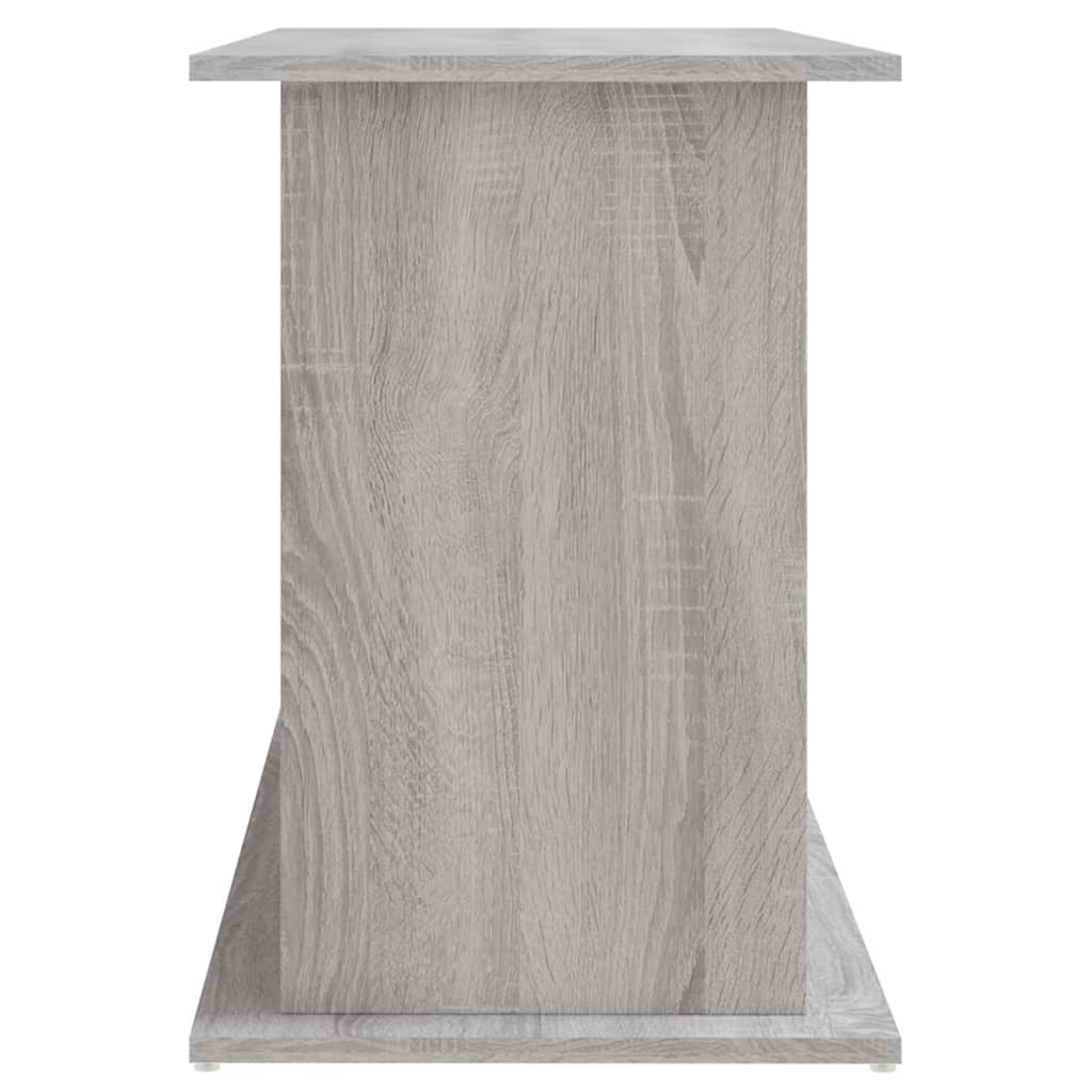 Aquarium Stand Grey Sonoma 101x41x58 cm Engineered Wood