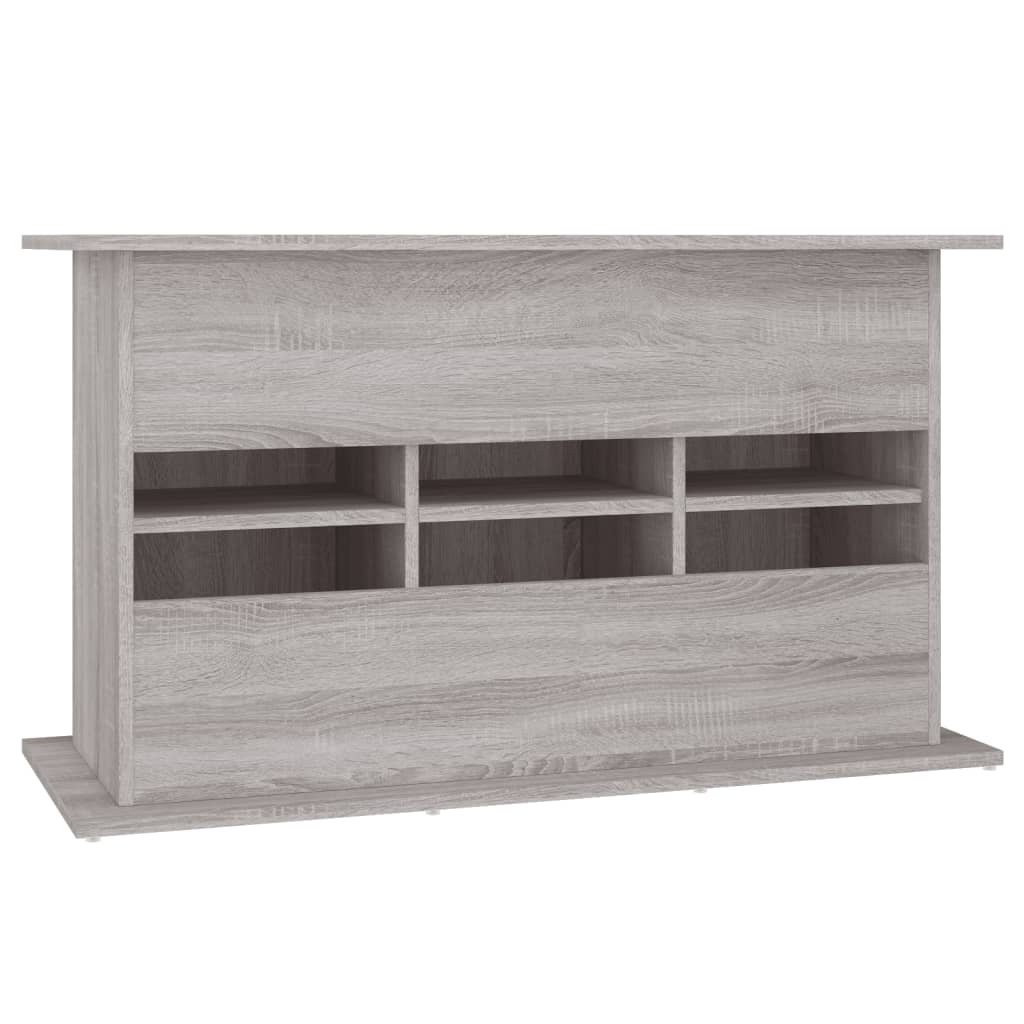 Aquarium Stand Grey Sonoma 101x41x58 cm Engineered Wood