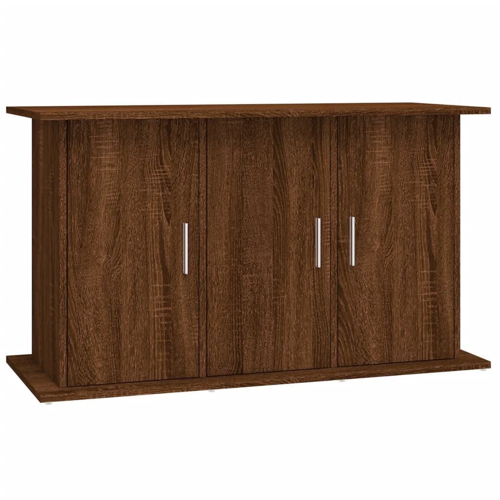 Aquarium Stand Brown Oak 101x41x58 cm Engineered Wood