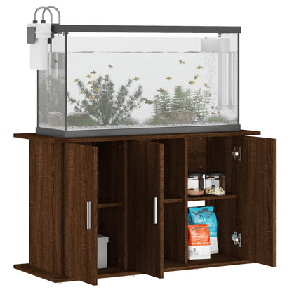 Aquarium Stand Brown Oak 101x41x58 cm Engineered Wood