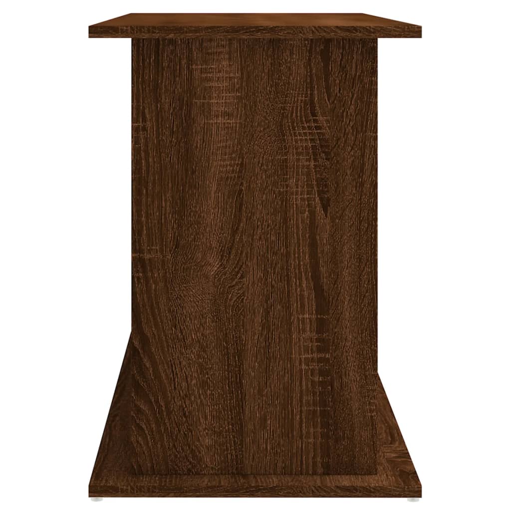 Aquarium Stand Brown Oak 101x41x58 cm Engineered Wood