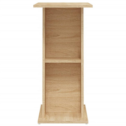 Aquarium Stand Sonoma Oak 60.5x36x72.5 cm Engineered Wood