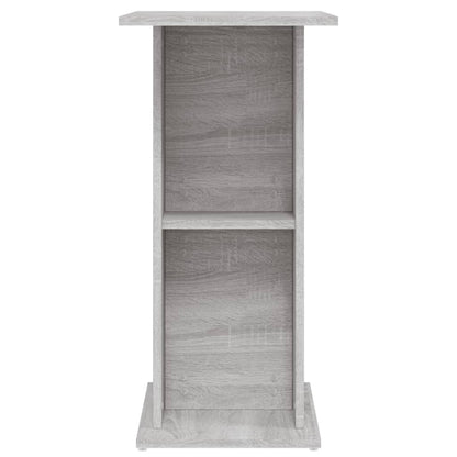 Aquarium Stand Grey Sonoma 60.5x36x72.5 cm Engineered Wood