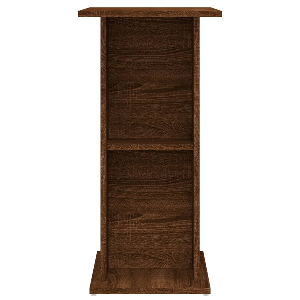 Aquarium Stand Brown Oak 60.5x36x72.5 cm Engineered Wood