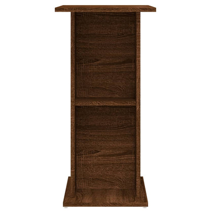 Aquarium Stand Brown Oak 60.5x36x72.5 cm Engineered Wood