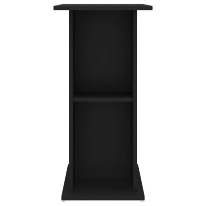 Aquarium Stand Black 75x36x72.5 cm Engineered Wood