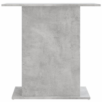 Aquarium Stand Concrete Grey 75x36x72.5 cm Engineered Wood