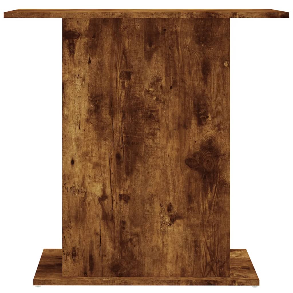 Aquarium Stand Smoked Oak 75x36x72.5 cm Engineered Wood