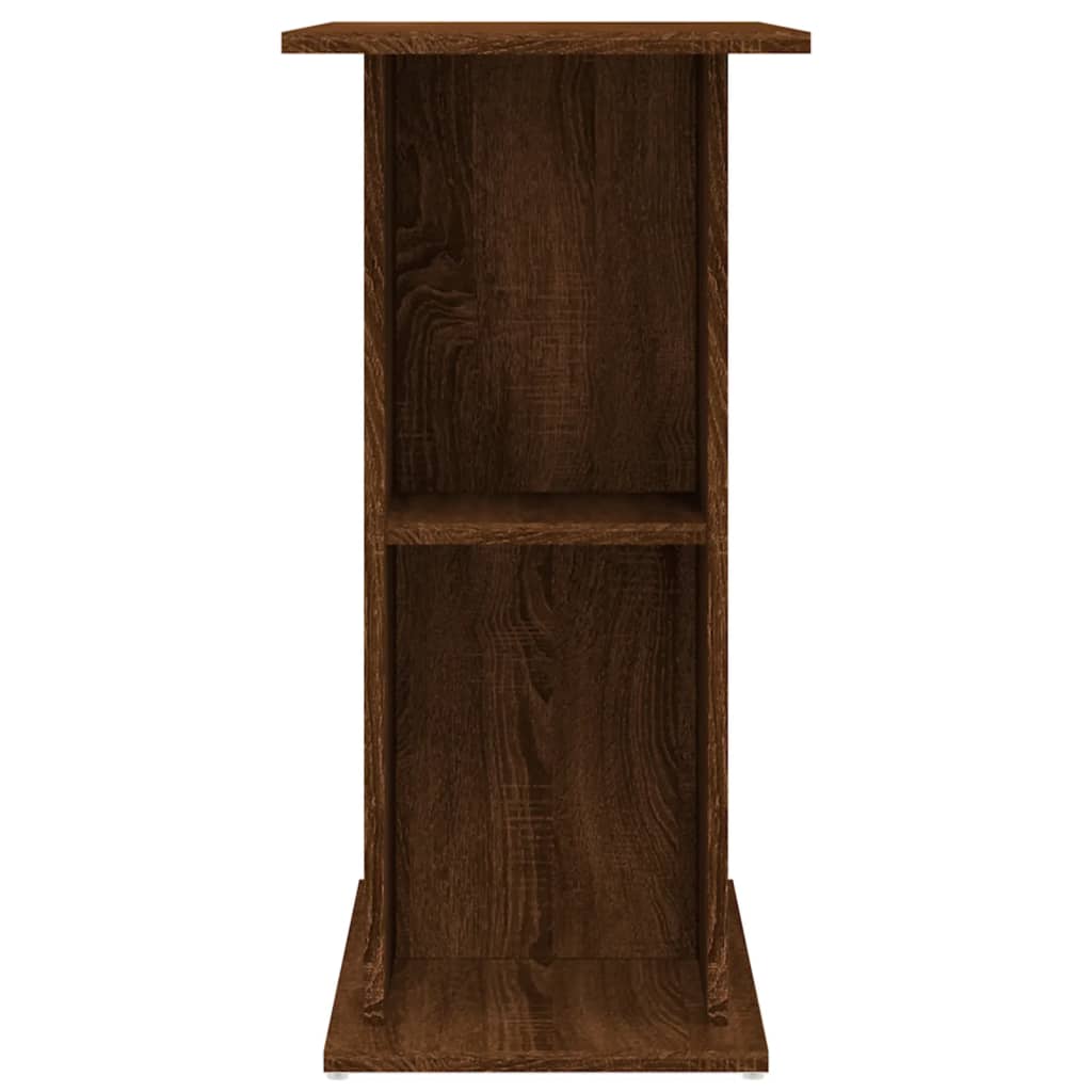 Aquarium Stand Brown Oak 75x36x72.5 cm Engineered Wood