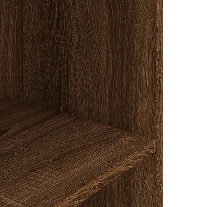 Aquarium Stand Brown Oak 75x36x72.5 cm Engineered Wood