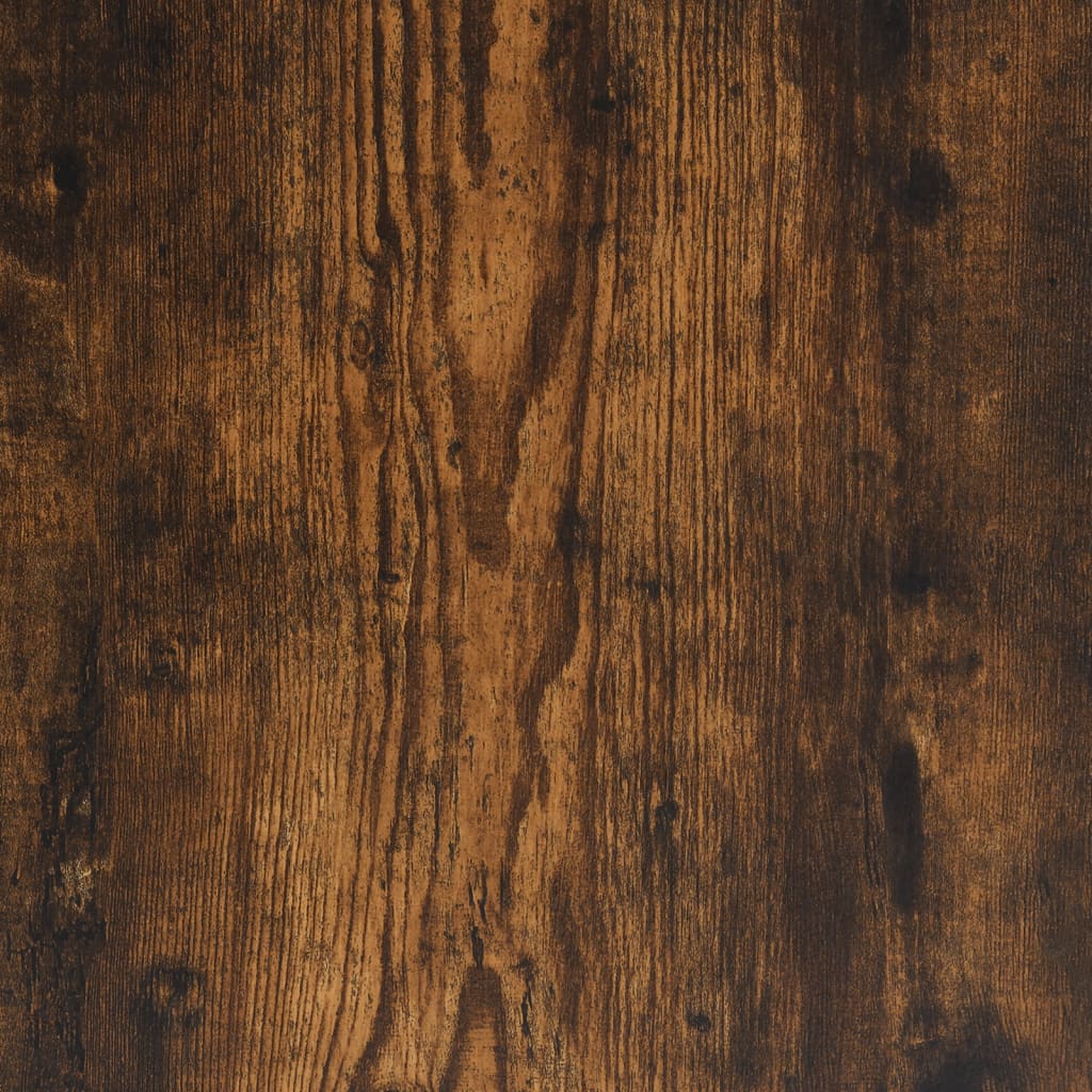 Coffee Table Smoked Oak 50x50x50 cm Engineered Wood