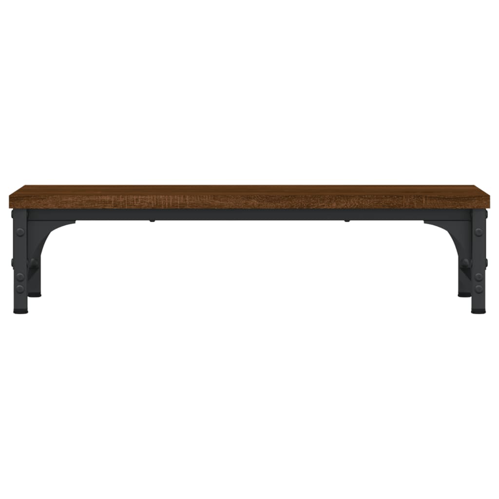 Monitor Stand Brown Oak 55x23x14 cm Engineered Wood