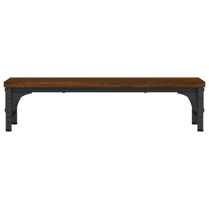 Monitor Stand Brown Oak 55x23x14 cm Engineered Wood