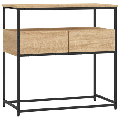 Console Table Sonoma Oak 75x40x75 cm Engineered Wood