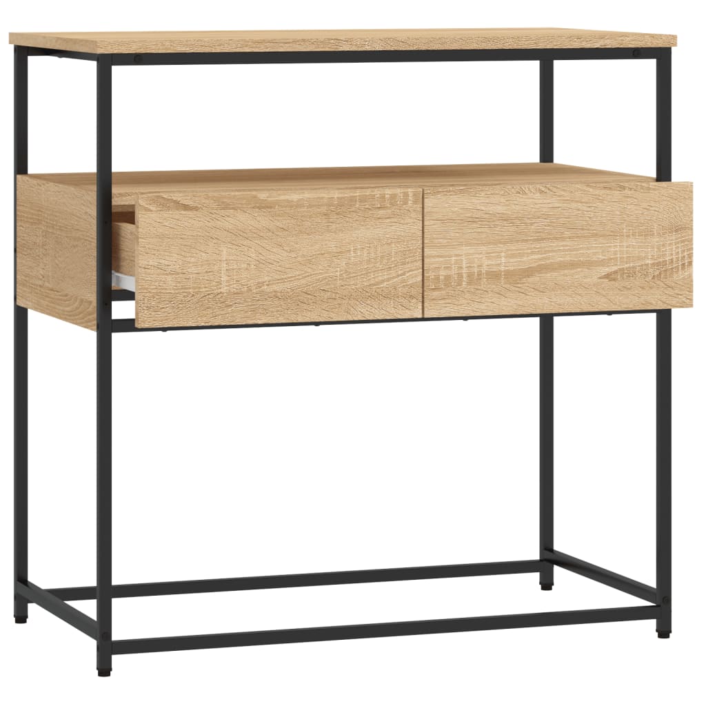 Console Table Sonoma Oak 75x40x75 cm Engineered Wood