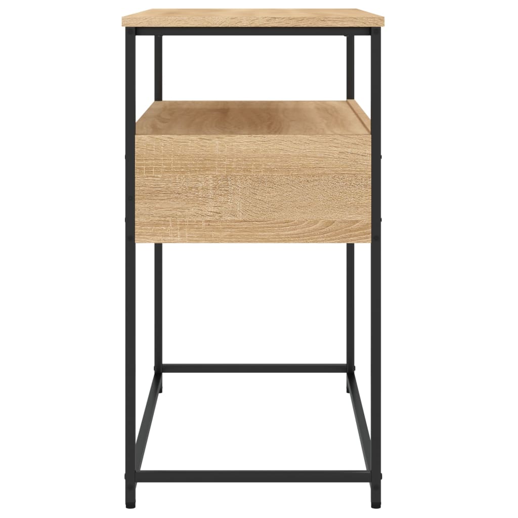 Console Table Sonoma Oak 75x40x75 cm Engineered Wood