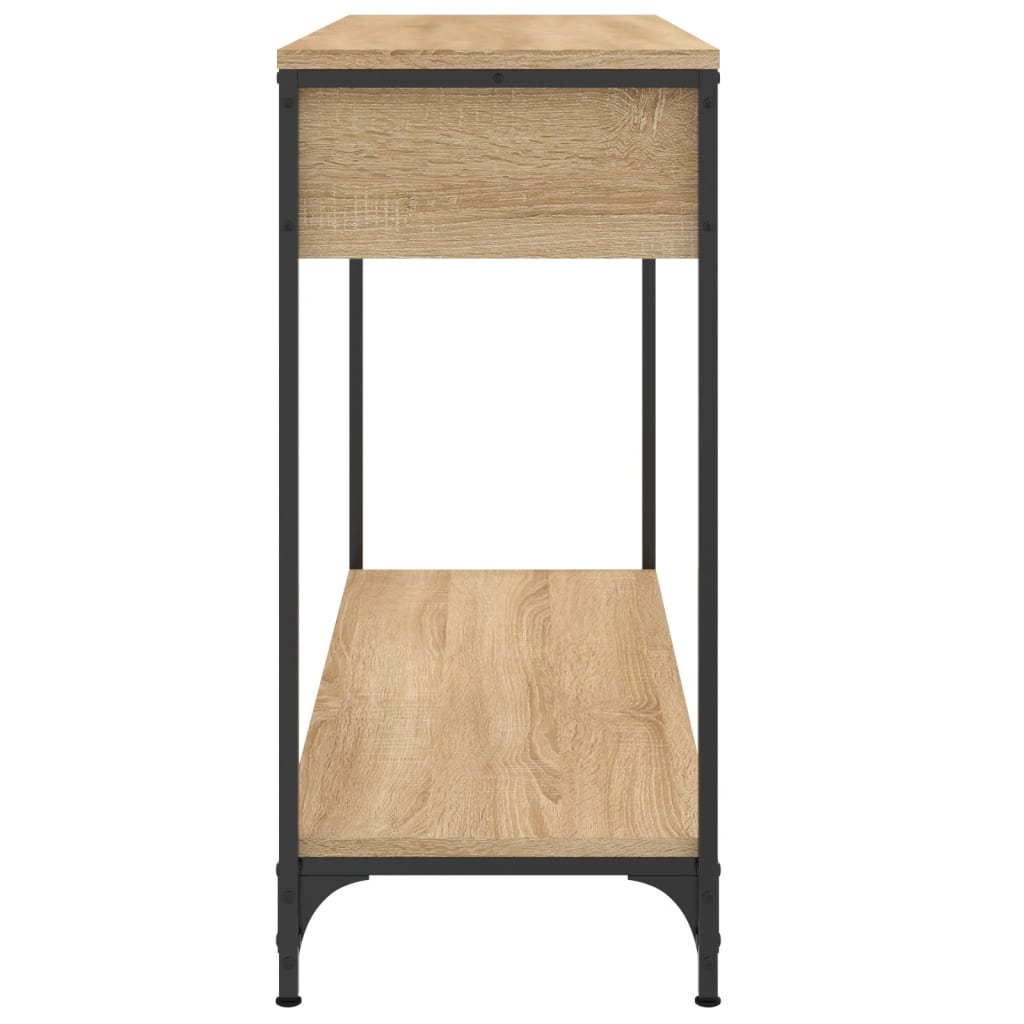 Console Table Sonoma Oak 100x34.5x75 cm Engineered Wood