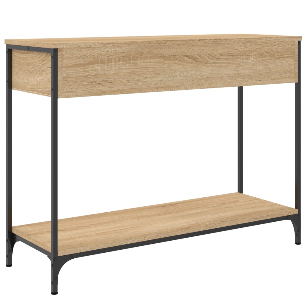 Console Table Sonoma Oak 100x34.5x75 cm Engineered Wood