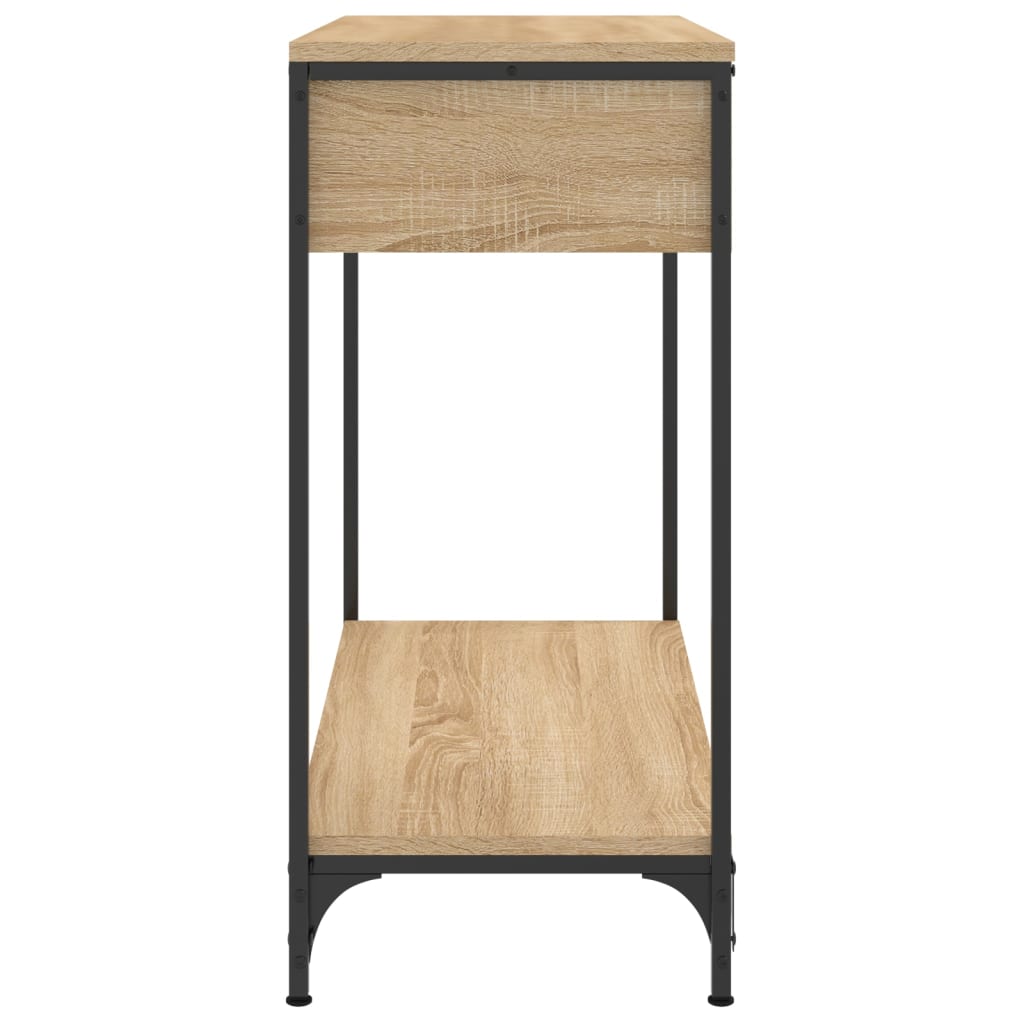 Console Table Sonoma Oak 75x34.5x75 cm Engineered Wood